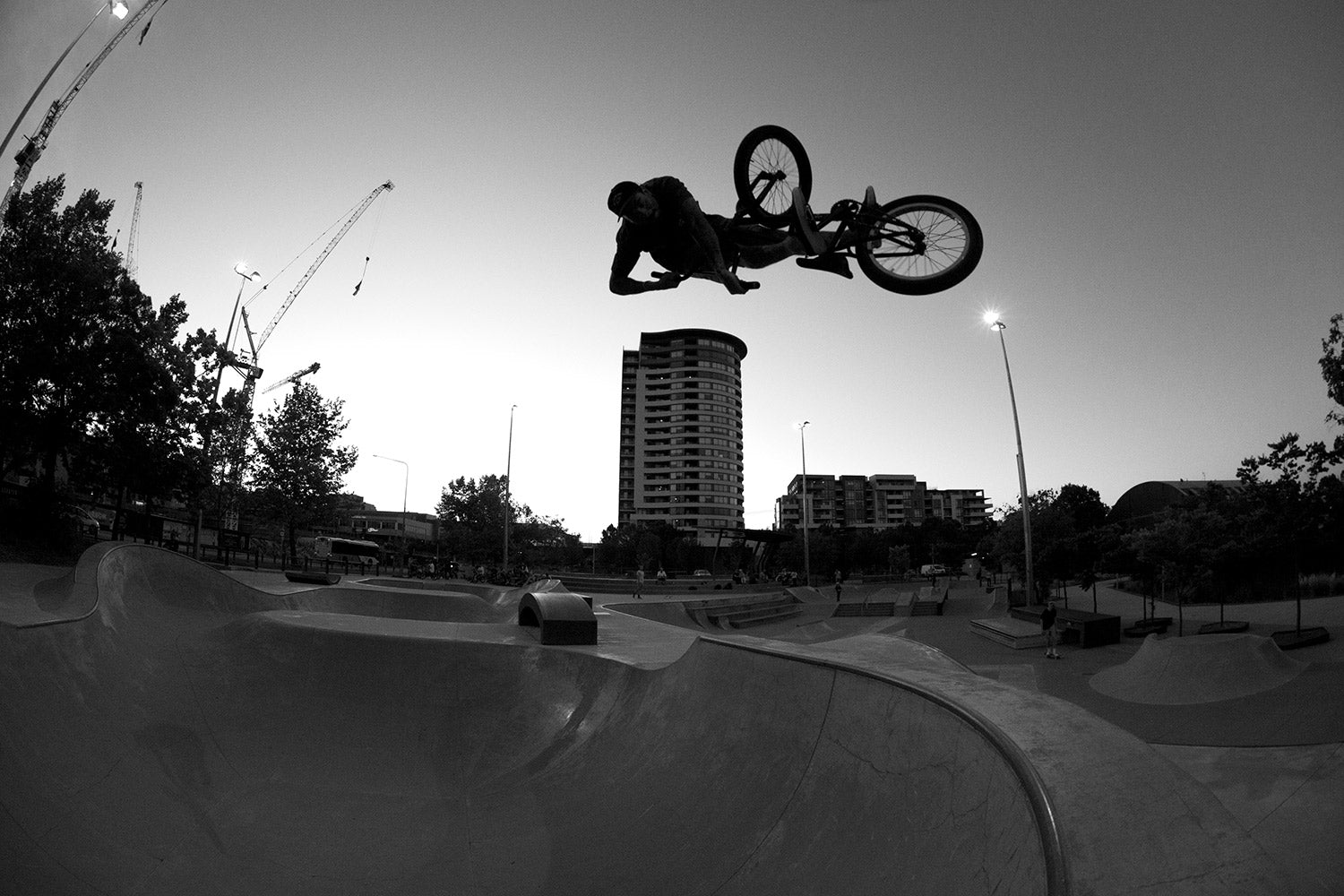 Benn Pigot belconnen skatepark turndown