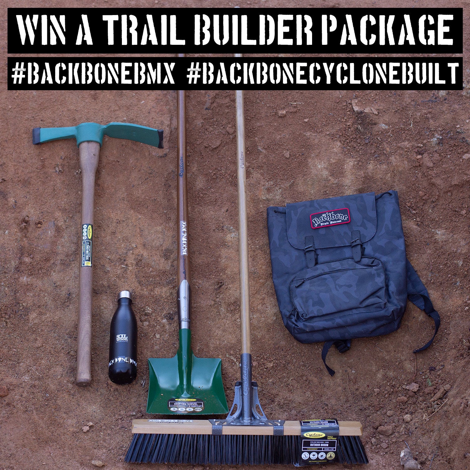 Win a BMX Trails Builder package 