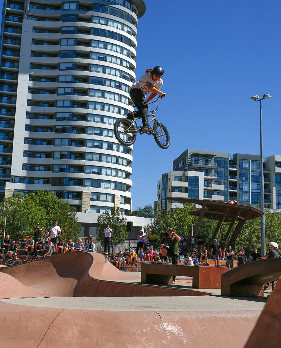 Danny Stevenson whip out Belconnen skatepark