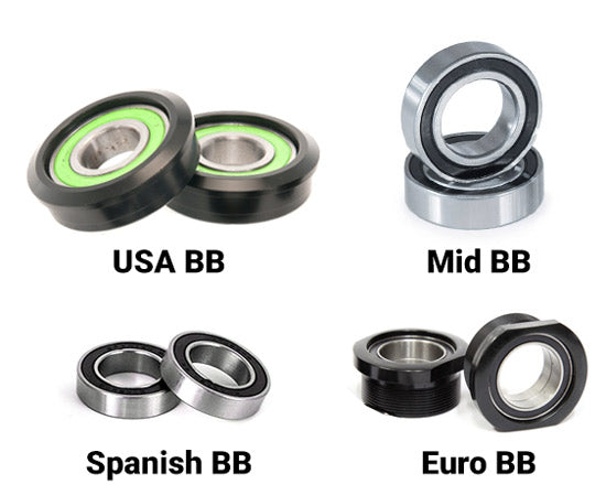 different size bmx bottom brackets