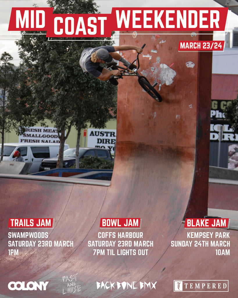 midcoast bmx weekender jam march 2024