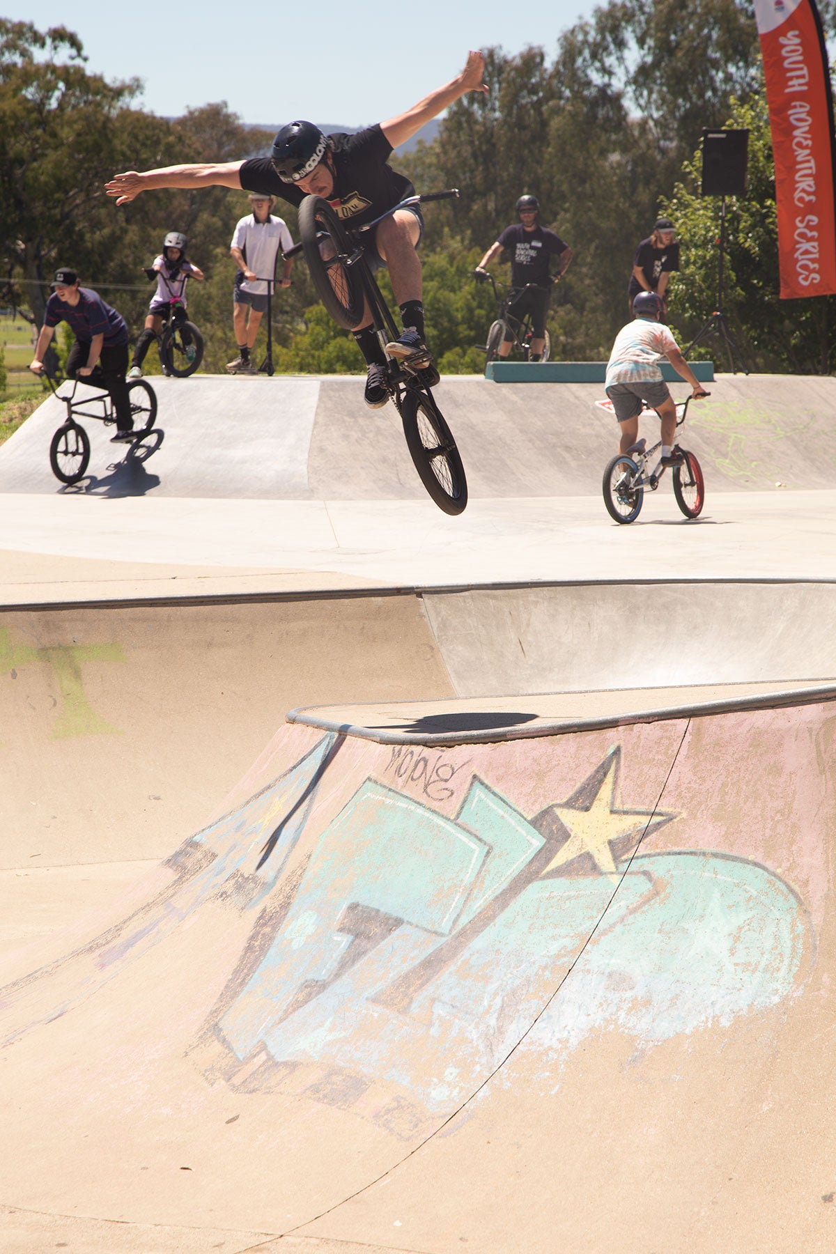 Troy Harradine BMX tumut skatepark