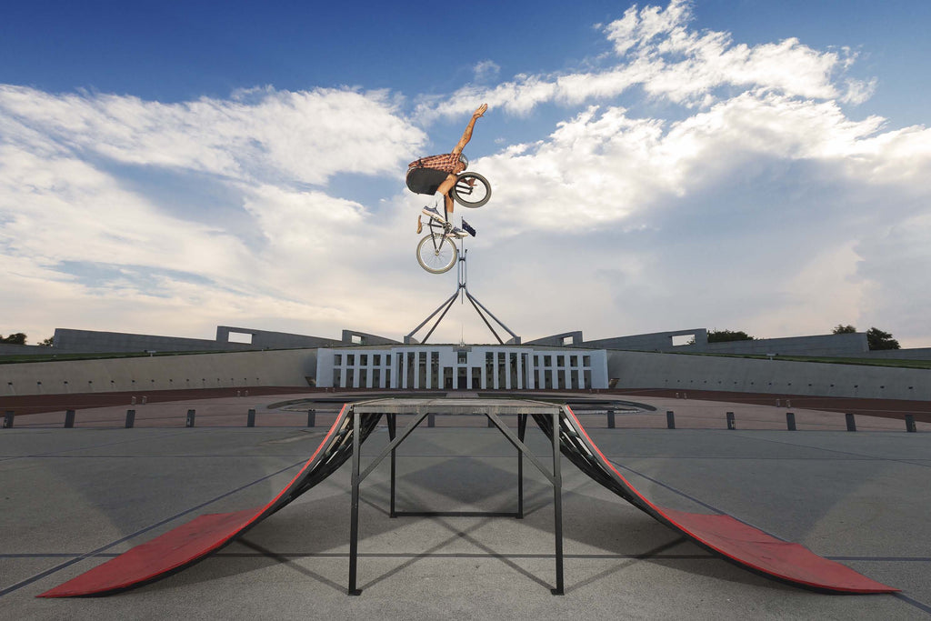 Tyson BMX Canberra Parliament House