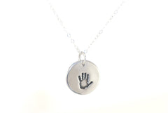 Handprint Necklace