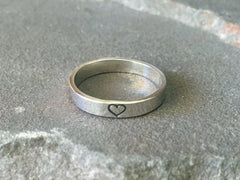 Heart Stacking Rings