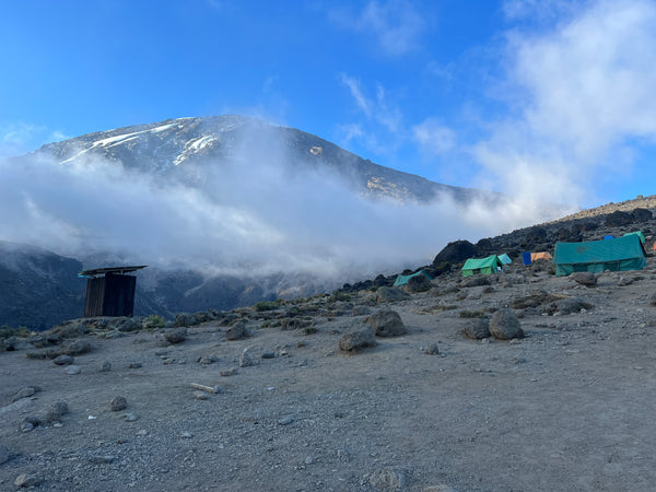 Katanga Camp with Kibo in the distance