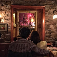 Watching the New Year fireworks in Dingle, Ireland | Silver Sculptor