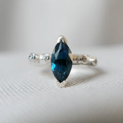 5 Stone Marquise Ring