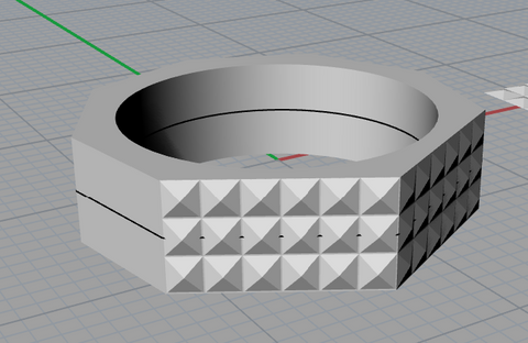 CAD of Mariah's Wedding Band