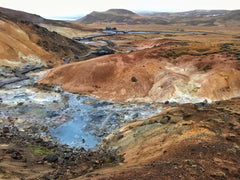 Geothermal Mud Pools in the Reykjanes Peninsula