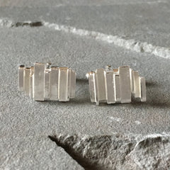 Formations Cufflinks | Silver Sculptor