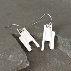 Formations Earrings | Silver Sculptor