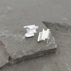 Formations Earrings | Silver Sculptor