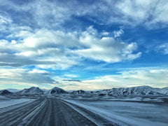 The interior of Iceland