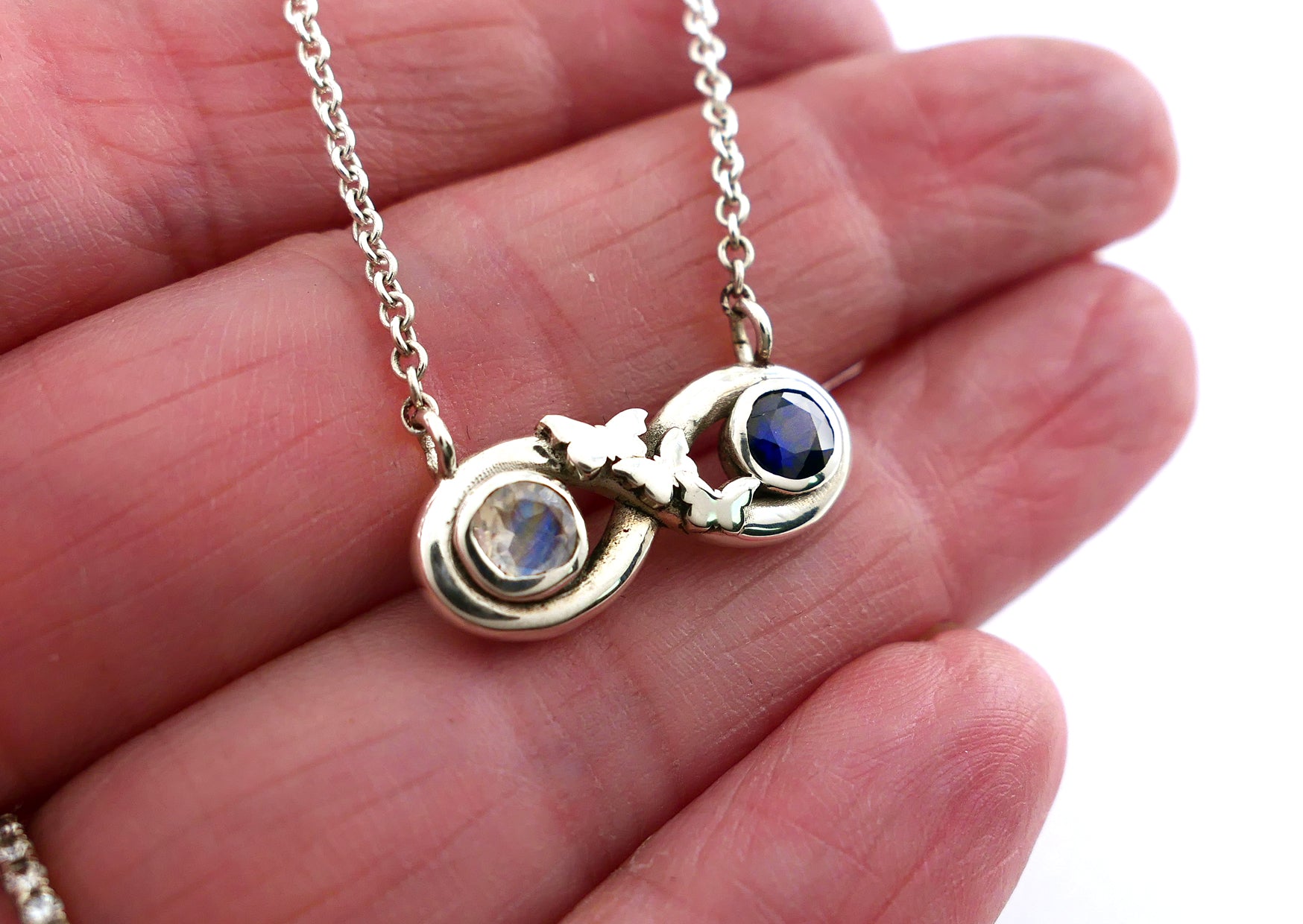 Butterfly Infinity Necklace