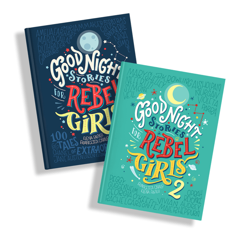 Good Night Stories For Rebel Girls 2 Book Set Itsthoughtful