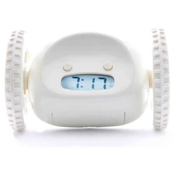 alarm clock that runs away