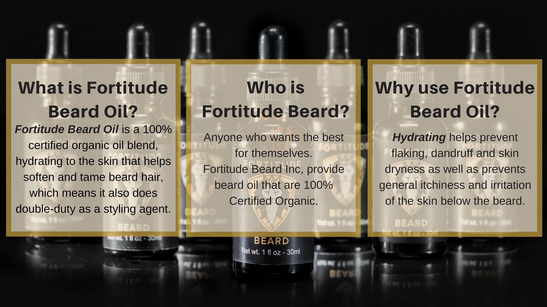 What is Beard Oil? Who is Fortitude Beard? Why use Fortitude Beard Oil?