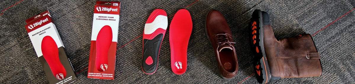 insoles for large shoes