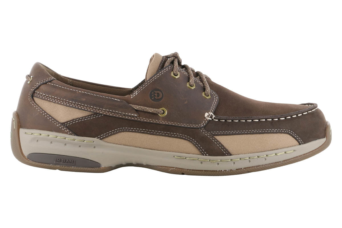 Dunham Captain Boat Shoe Java Nubuck - 2BigFeet