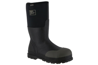 bogs rubber steel toe boots