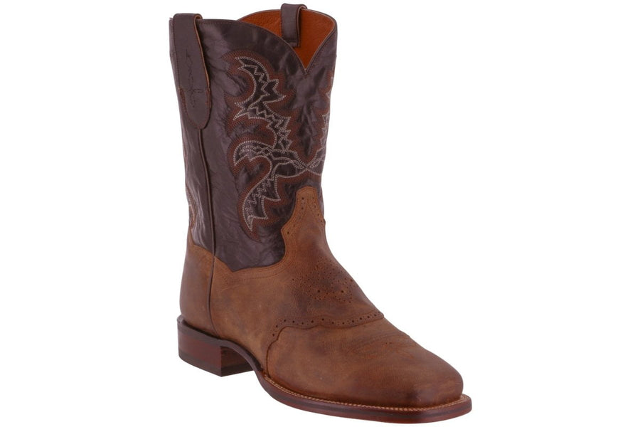mens cowboy boots size 14 wide