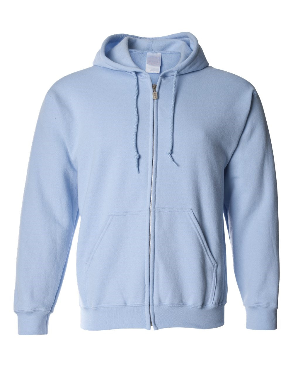 light blue zip up hoodie mens