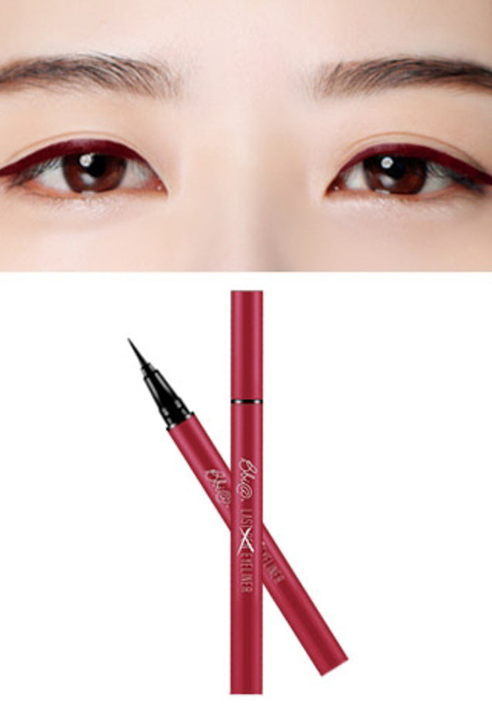 maroon eyeliner