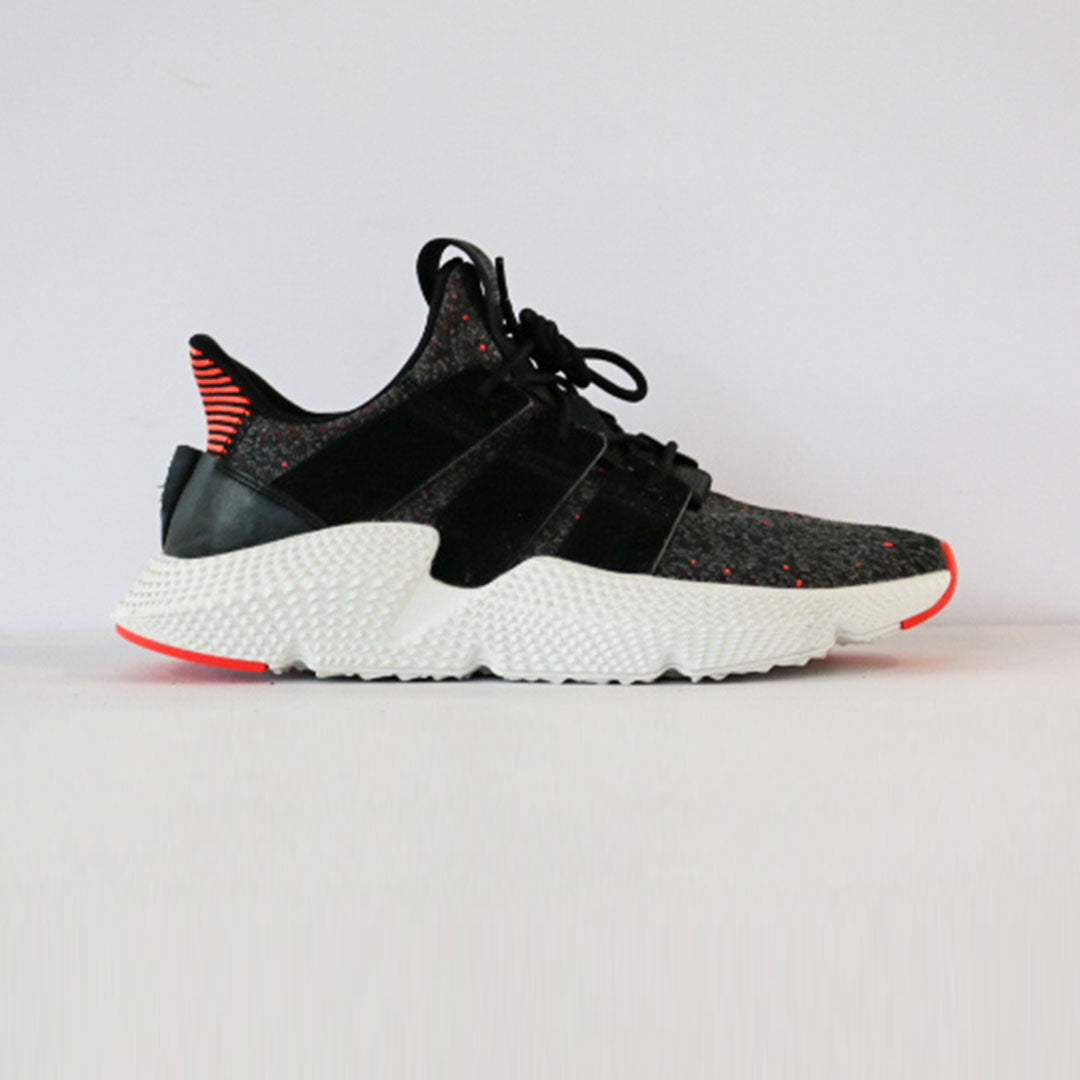 adidas prophere black solar red