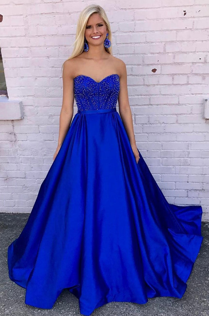 royal blue dresses for juniors