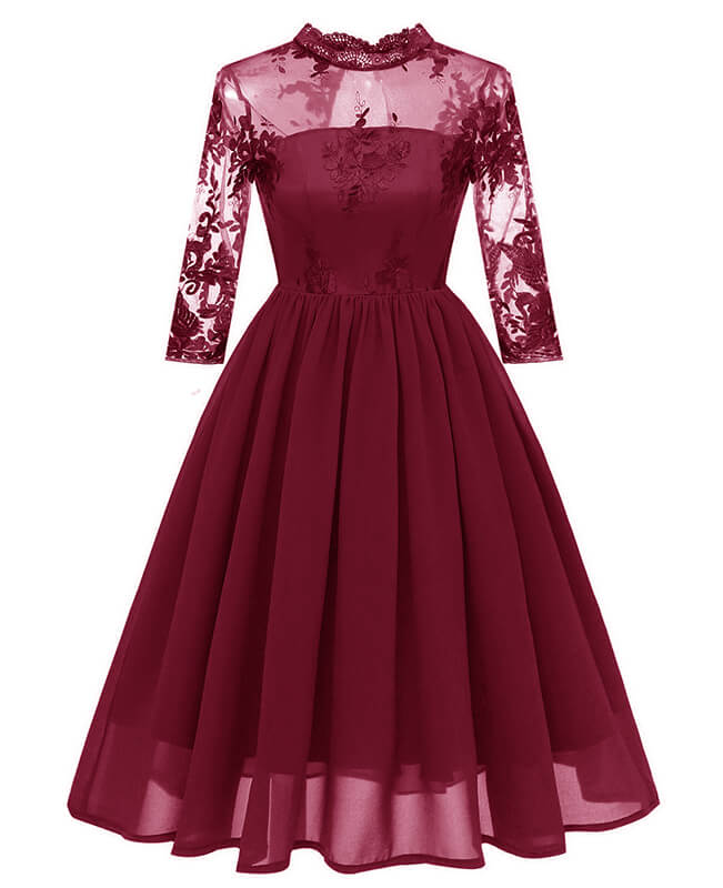 Vintage Cocktail Dresses for Women Evening Dresses Online--Seamido