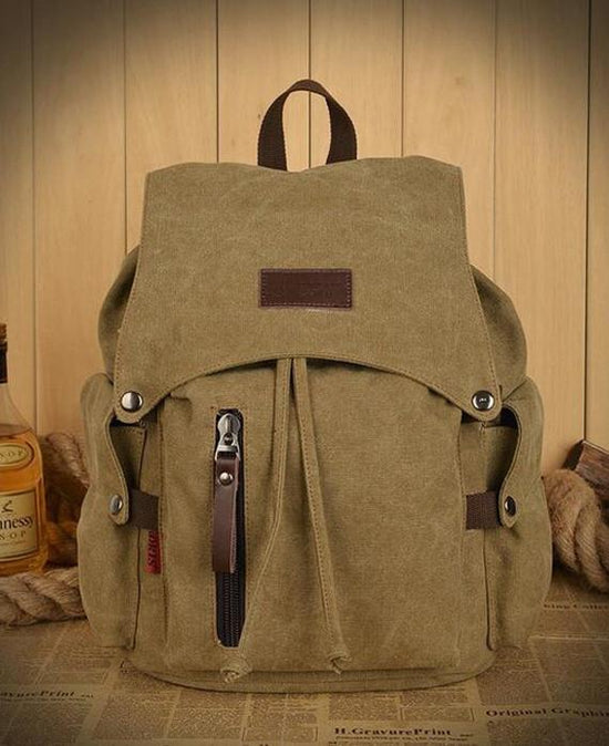 durable canvas backpack