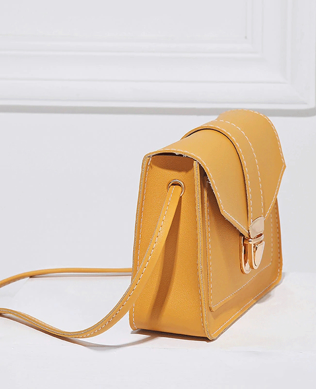 mini yellow bag