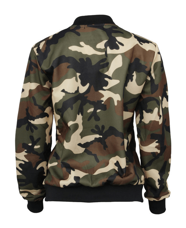 short camouflage jacket