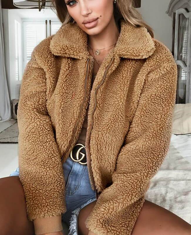 teddy bear coat cheap