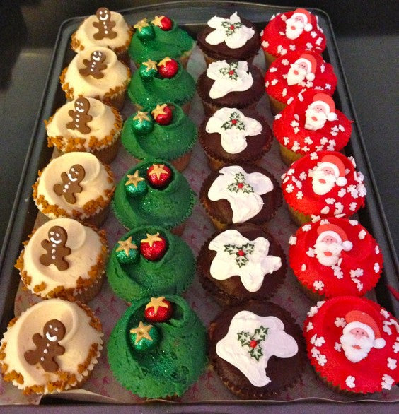 The Hummingbird Bakery Christmas Cupcakes 2