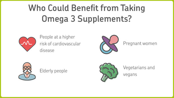 People who should take omega 3 supplements