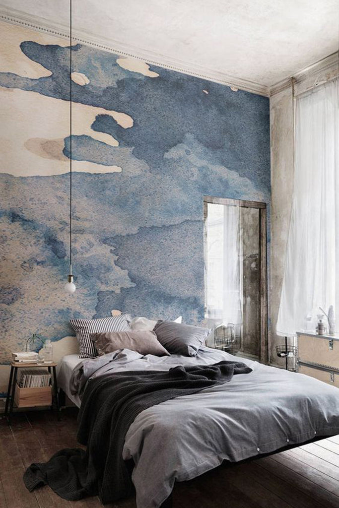 Watercolor wall: una parete effetto acquerello