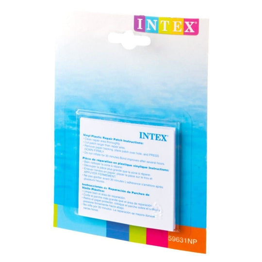Intex Self Adhesive Vinyl Plastic Inflatable Repair Patch - Pack of 6 Image 1
