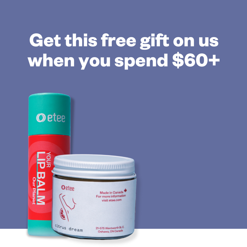 get this free deodorant and lip balm gift on orders $60+