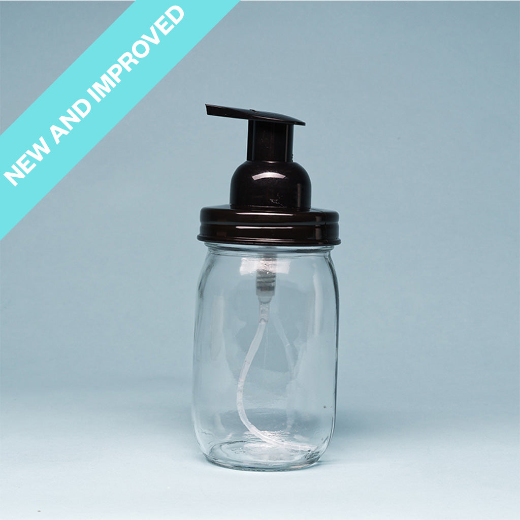 glass jar foaming pump