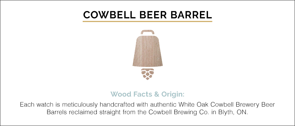 Cowbell Brewery Beer Barrel