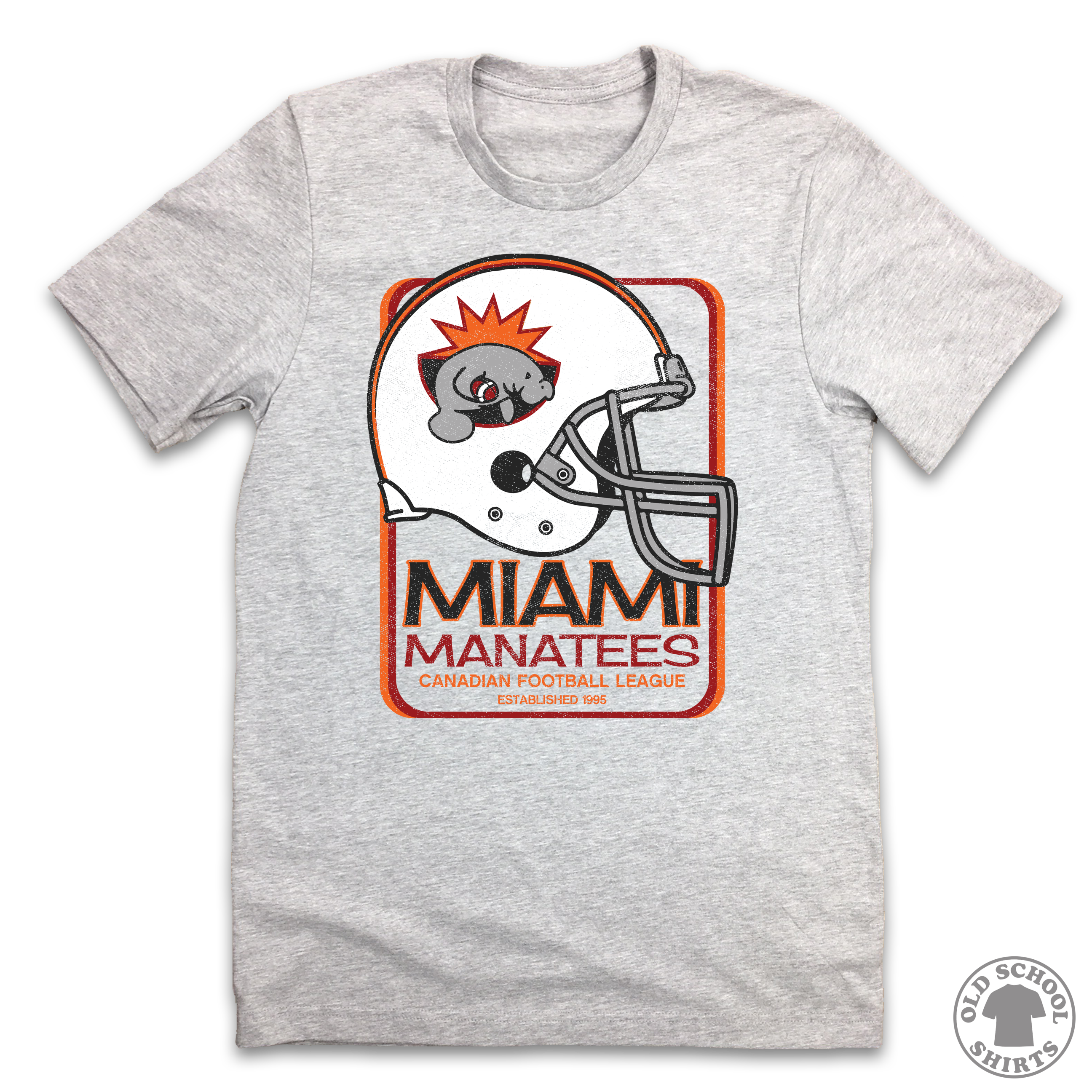 Miami Manatees Football, Vintage CFL Apparel