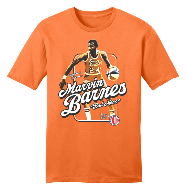 Official Marvin Barnes ABA Player Tee