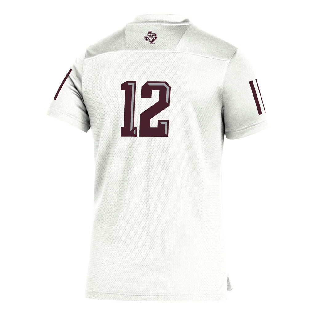 white texas a&m jersey