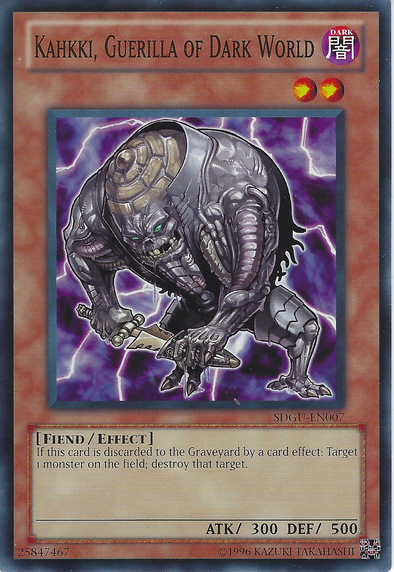 Goldd, Wu-Lord of Dark World - EEN-EN024 - Ultimate Rare - 1st