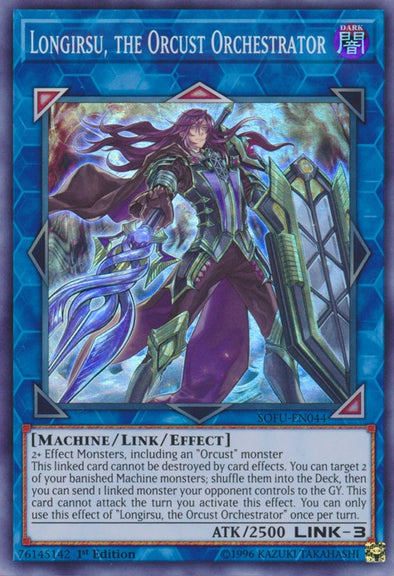 Yugioh Horus The Black Flame Dragon LV4 SOD-EN006 Ultimate Rare LP