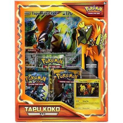 Pokemon Tapu Koko Pin Collection 24 Box Case