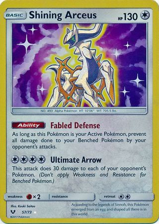 Arceus - AR3 - Holo Rare