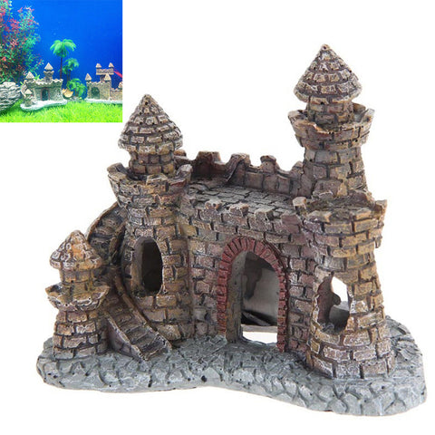 aquariums decorations castle tower